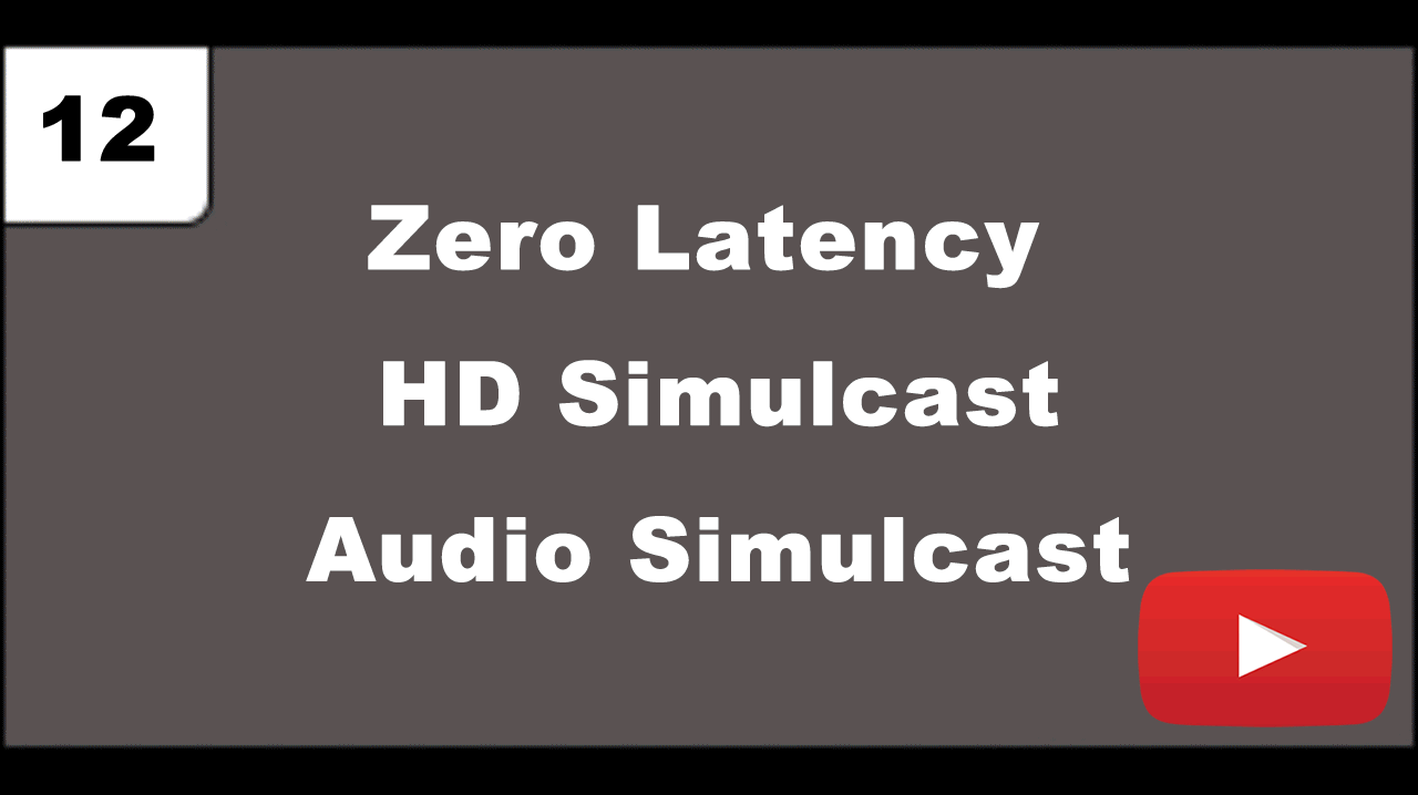 12 HD Simulcast with Live Lane Walk Around